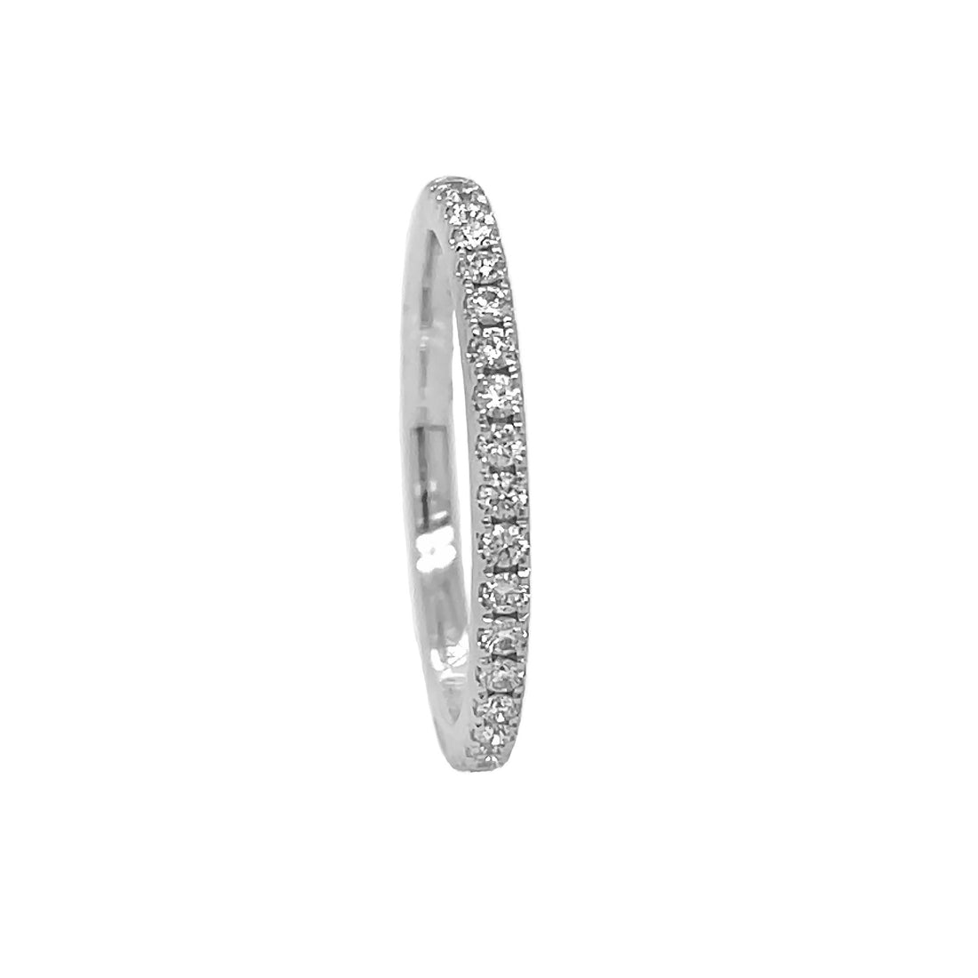 Platinum Diamond Half-way Band