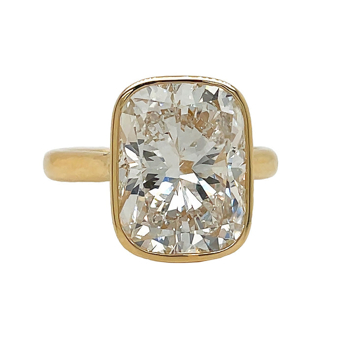 14kt Yellow Gold Lab Diamond Ring