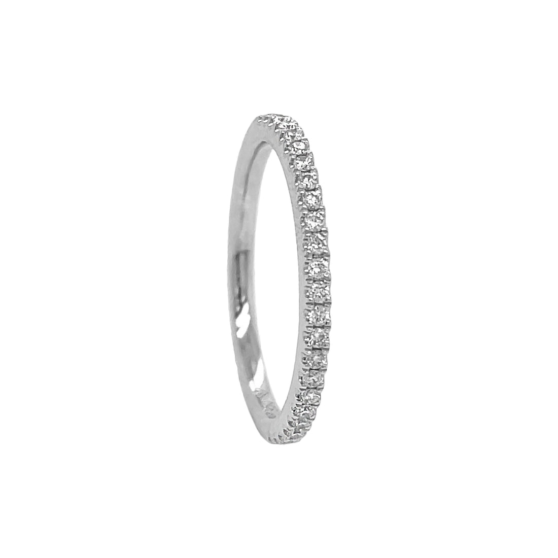 Platinum Diamond Half-way Band
