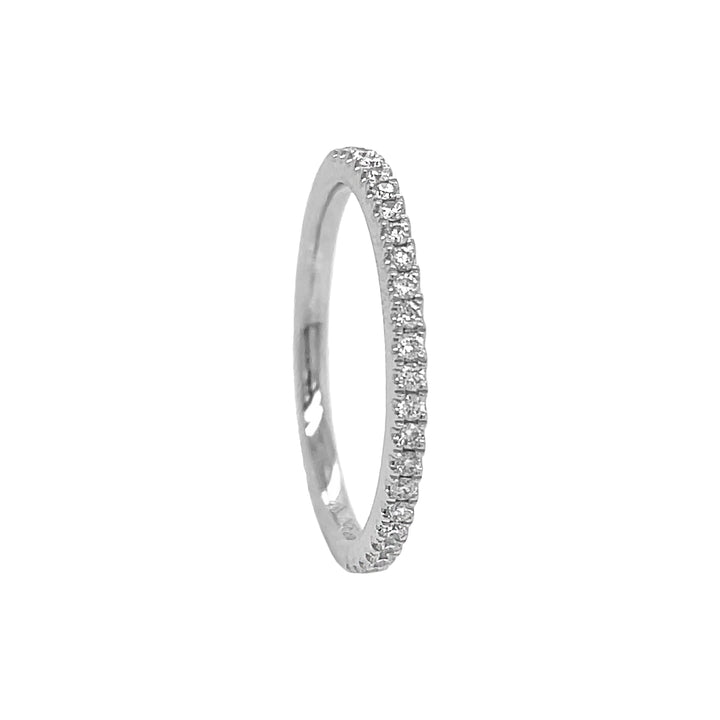 Platinum Diamond Half-way Band
