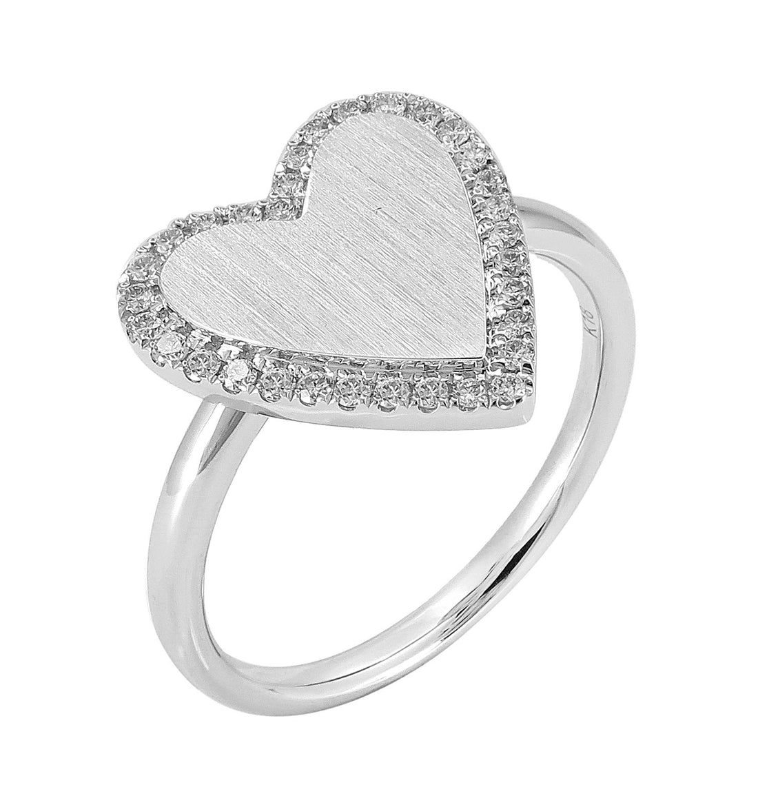 18kt White Gold Diamond Ring