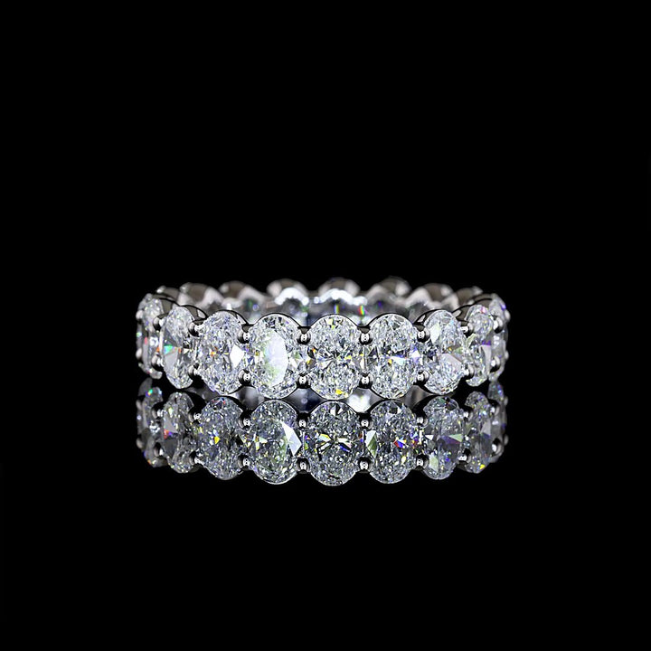 14kt White Gold Lab Diamond Eternity Band