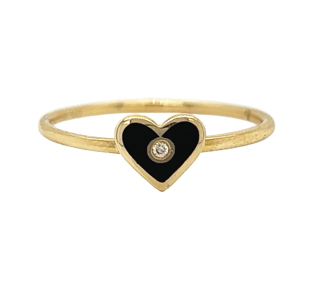 14kt Yellow Gold Diamond Ring