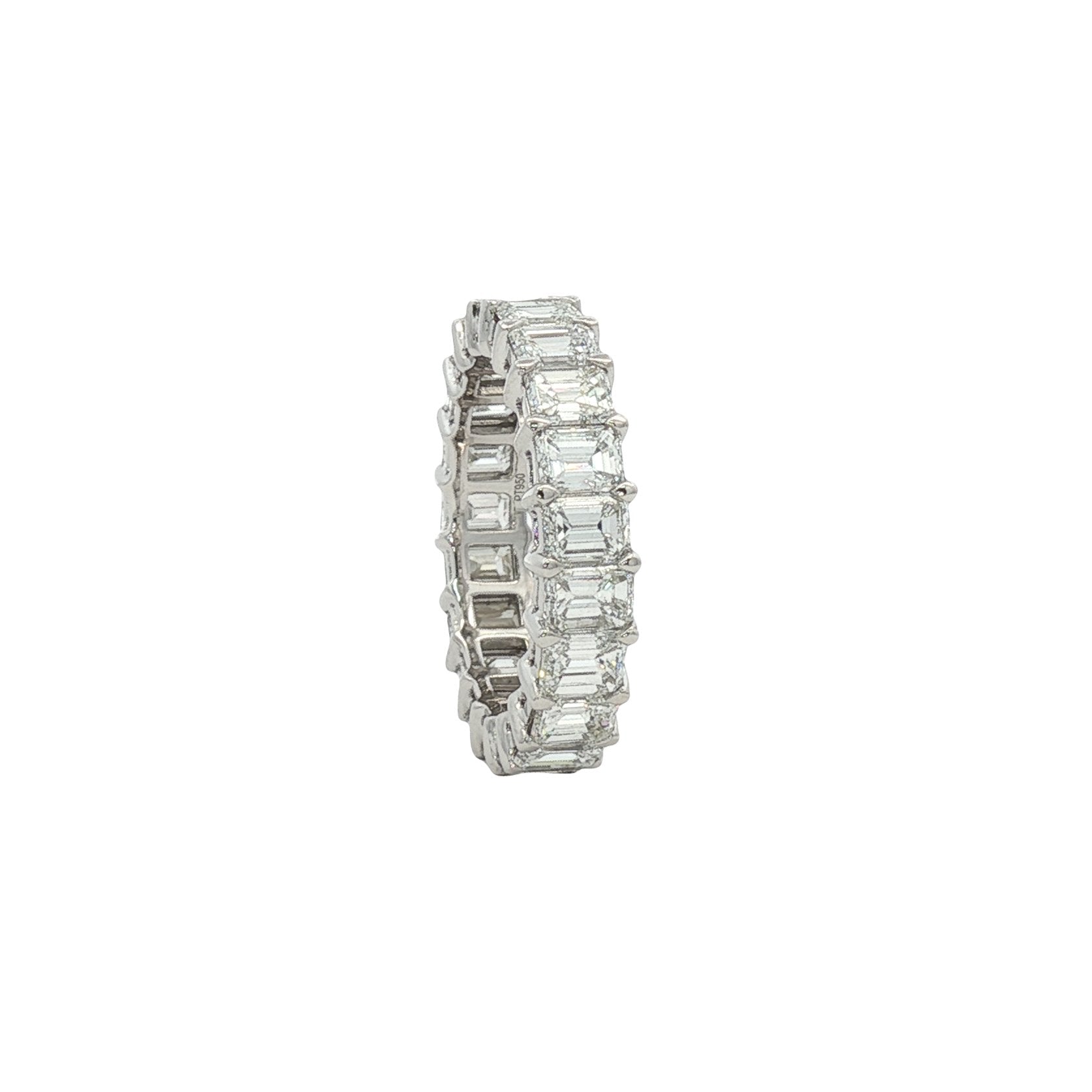 Platinum Diamond Eternity Band