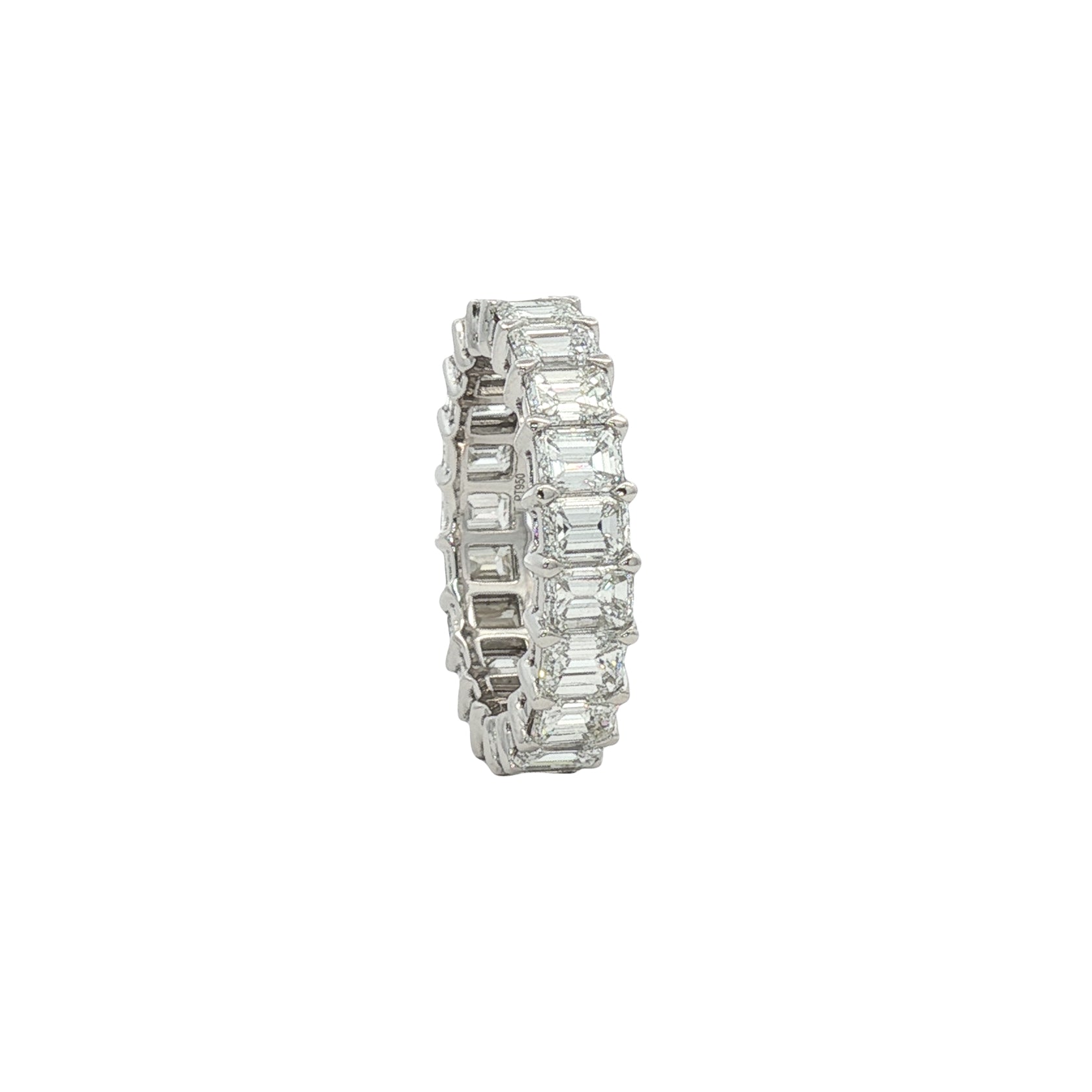 Platinum Diamond Eternity Band