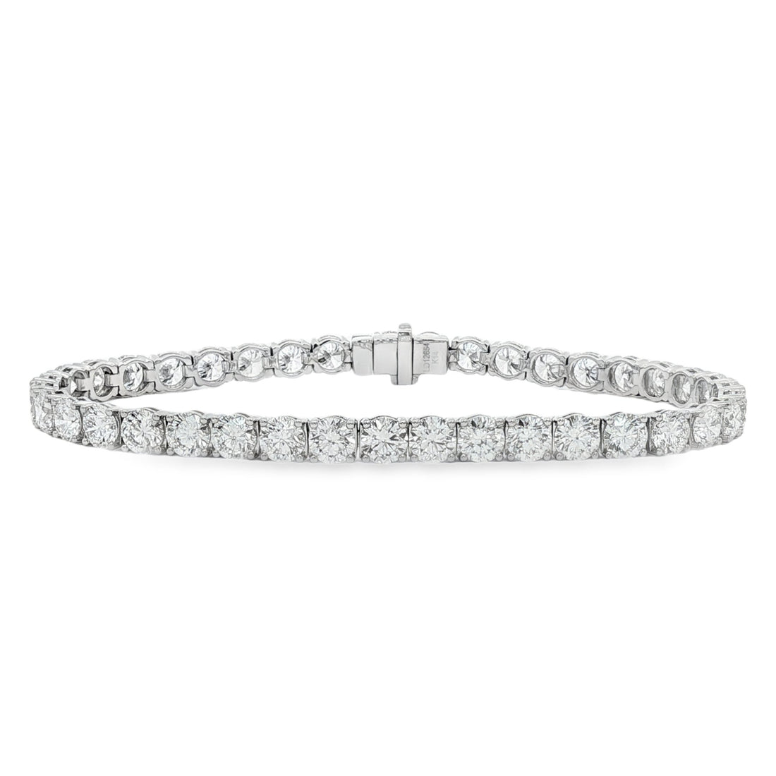 14kt White Gold Lab Diamond Tennis Bracelet