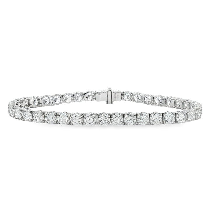14kt White Gold Lab Diamond Tennis Bracelet
