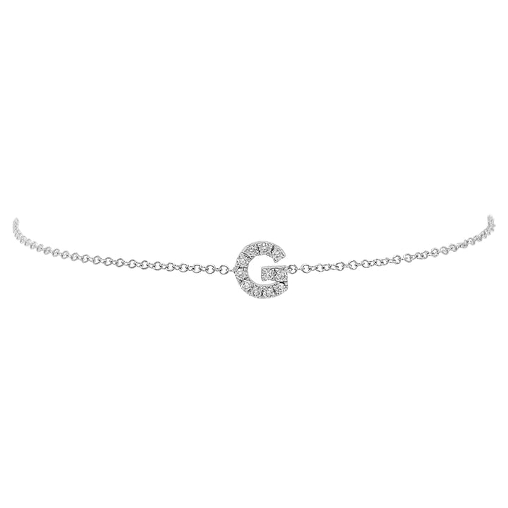 14kt White Gold Diamond Bracelet