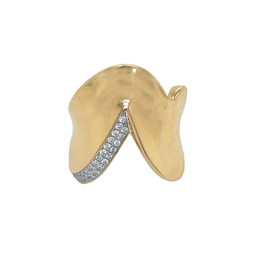 18kt Yellow Gold Diamond Ring