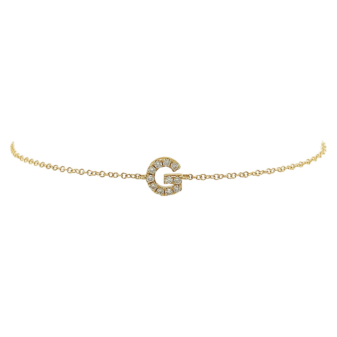 14kt Yellow Gold Diamond Bracelet