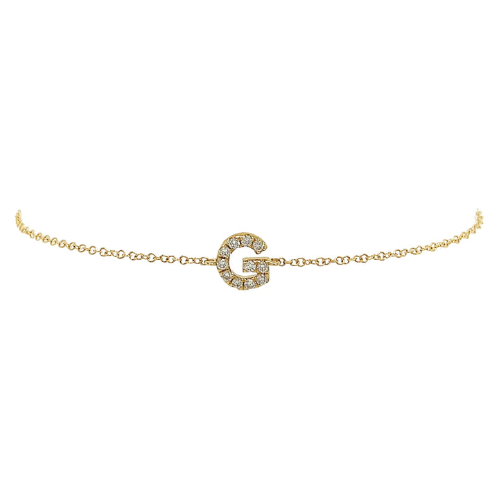 14kt Yellow Gold Diamond Bracelet