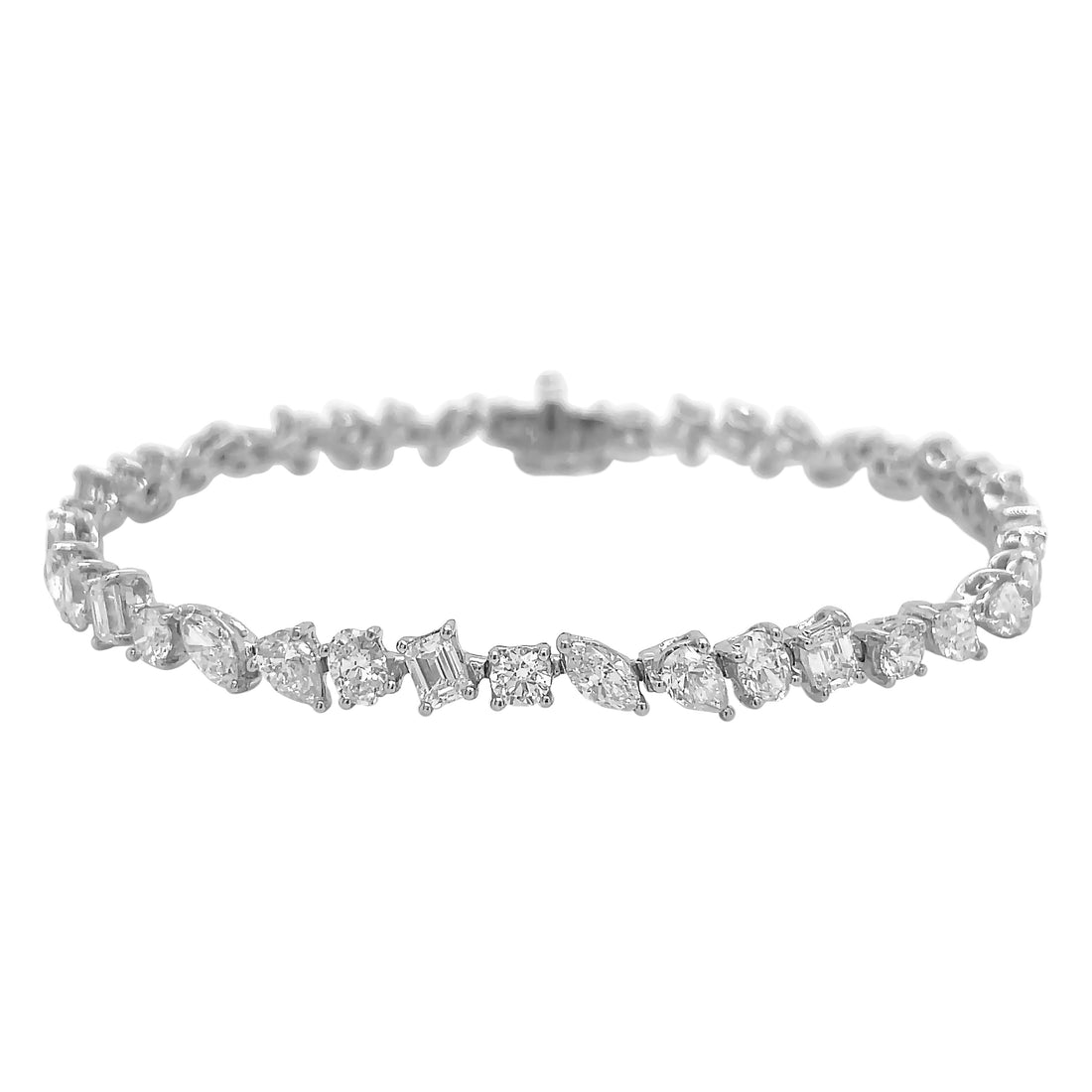 18kt White Gold Diamond Bracelet