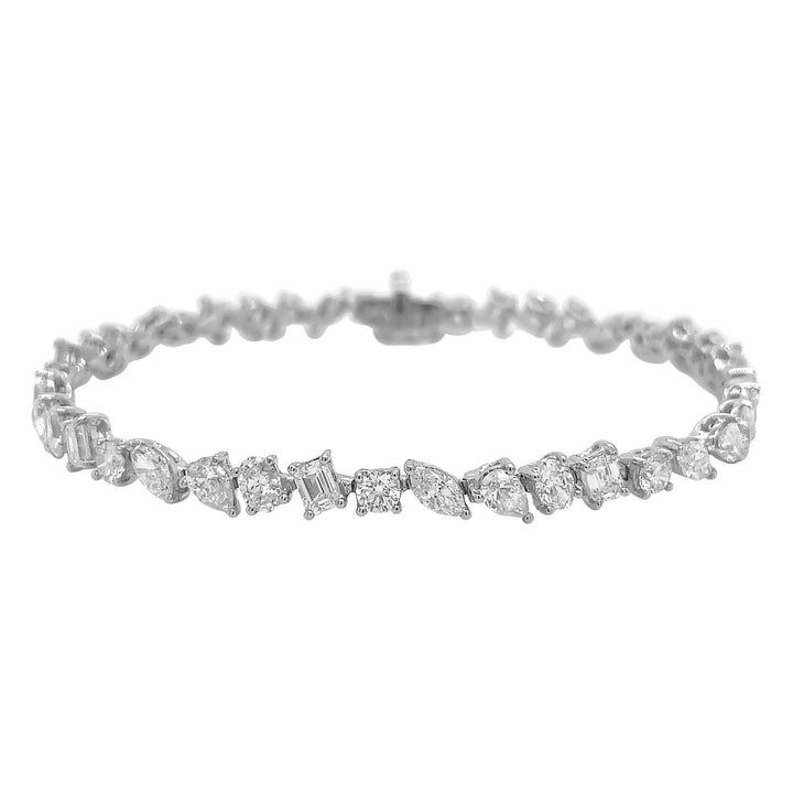 18kt White Gold Diamond Bracelet