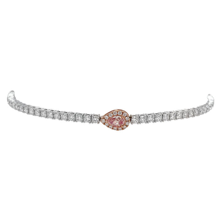 18kt White Gold Diamond Tennis Bracelet