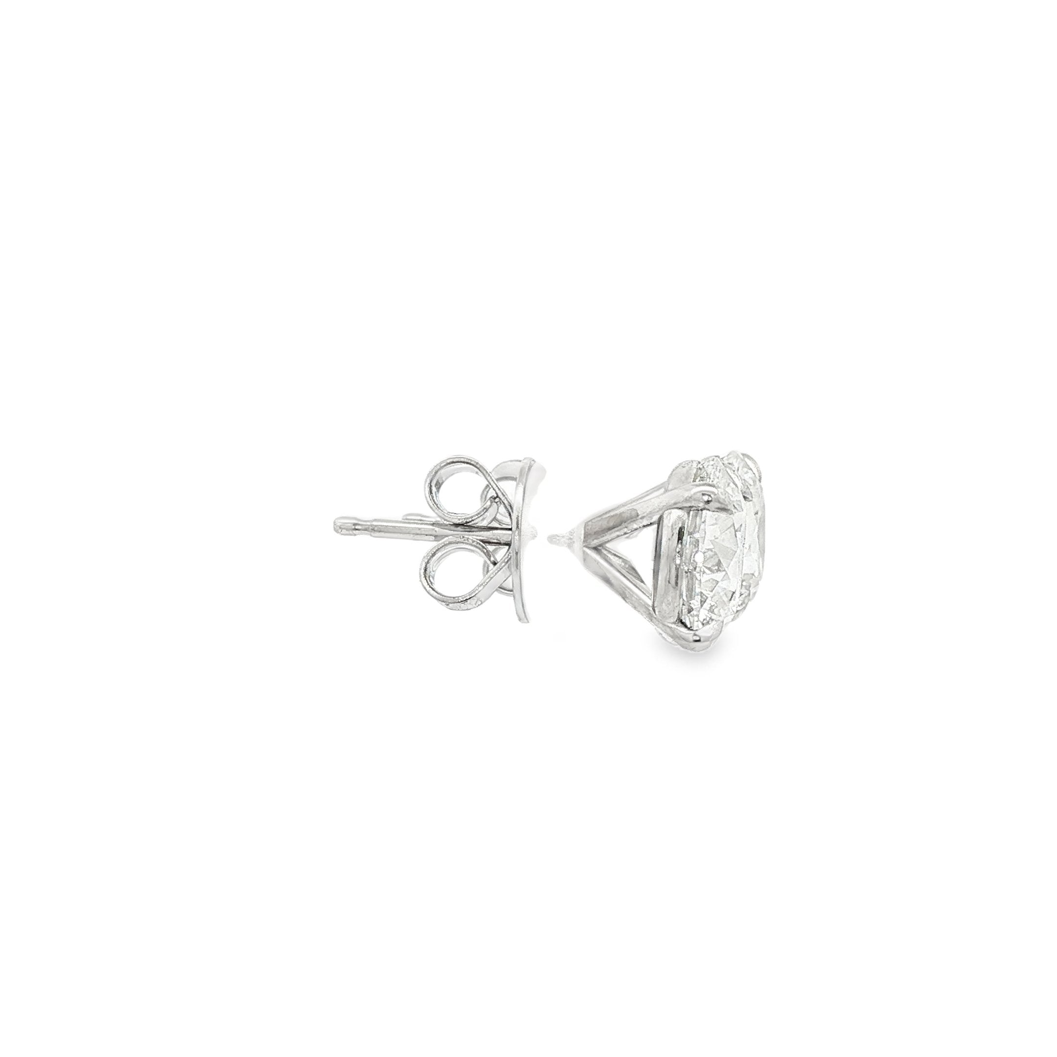 14kt White Gold Lab Diamond Studs