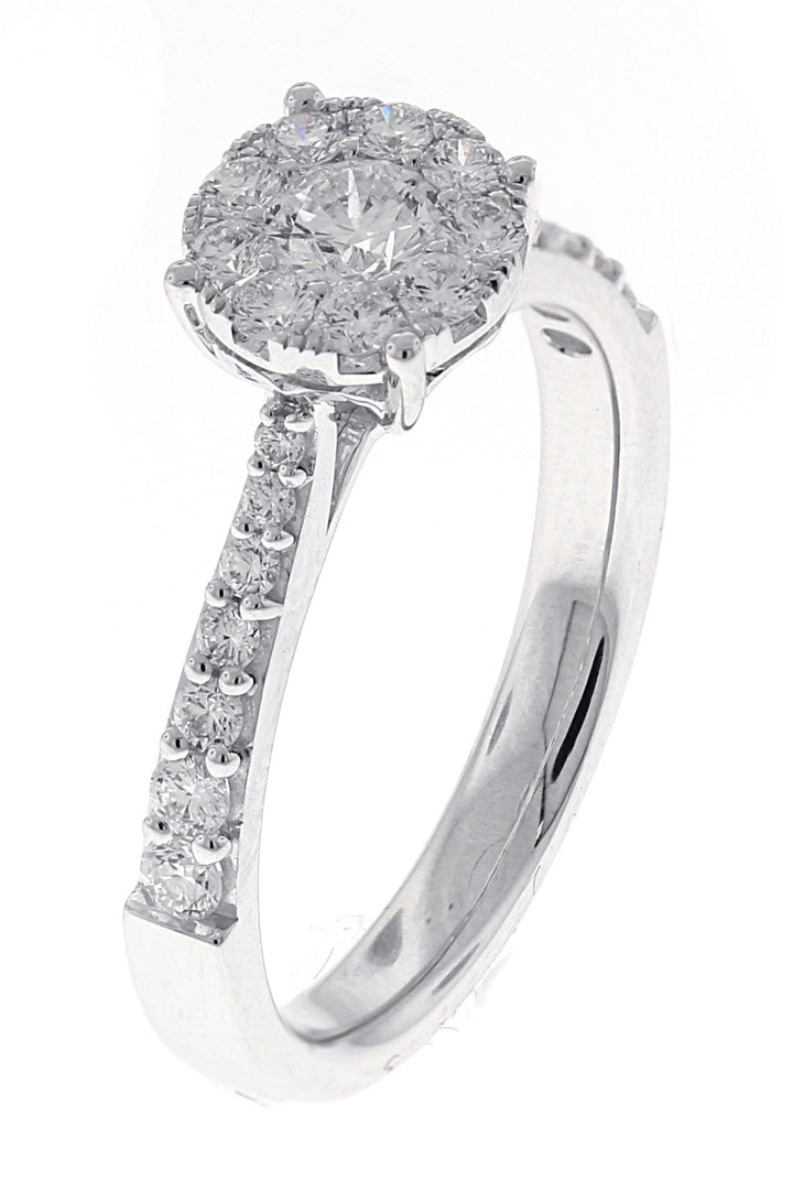 18kt White Gold Diamond Ring