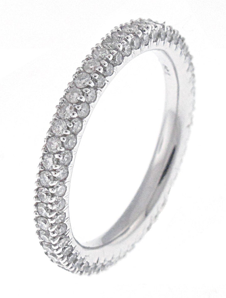 14kt White Gold Diamond Eternity Band