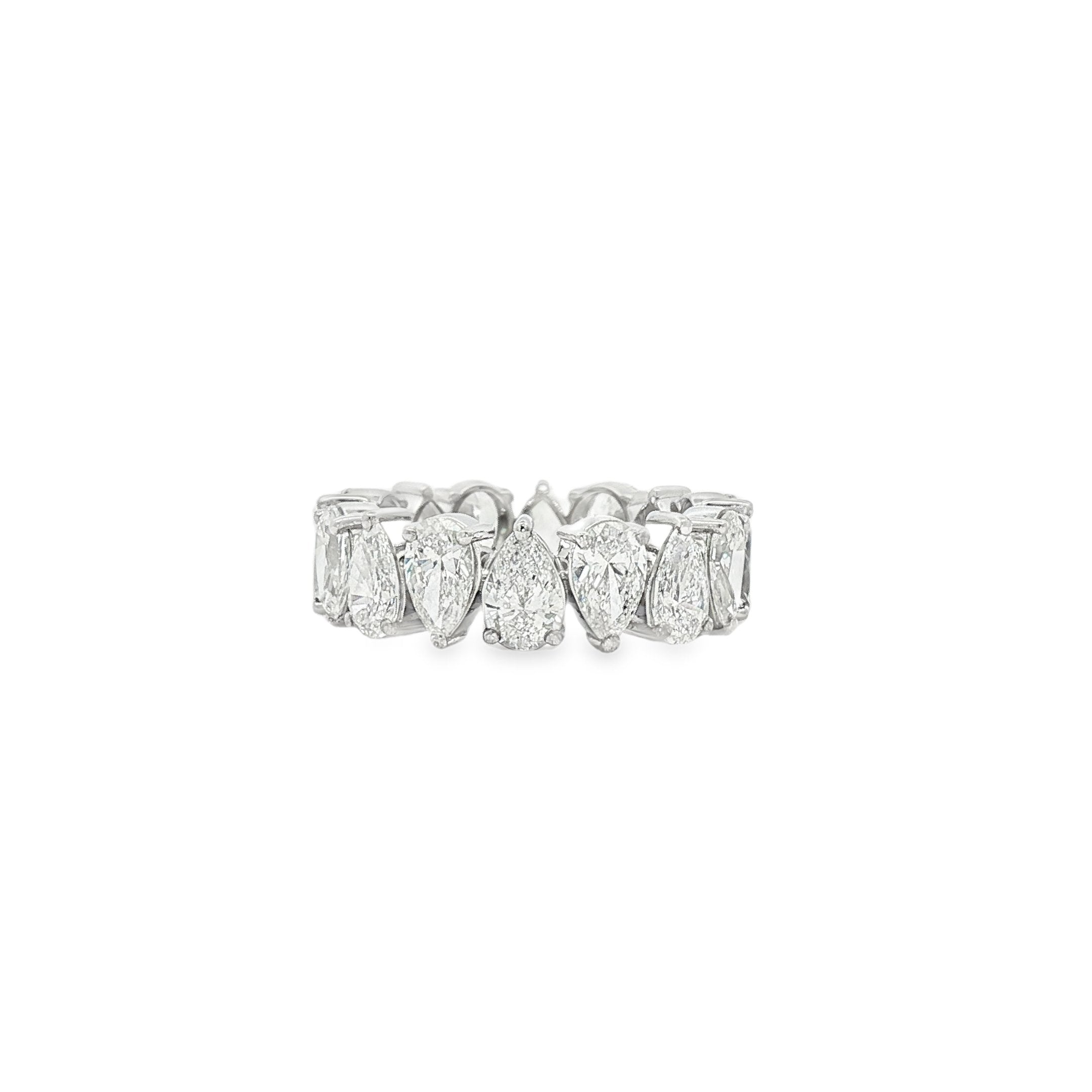 14kt White Gold Lab Diamond Eternity Band