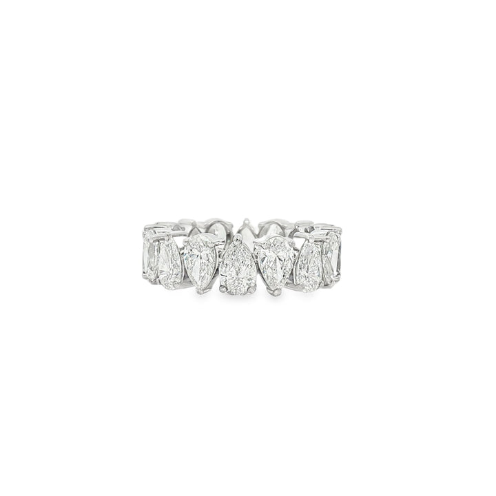 14kt White Gold Lab Diamond Eternity Band