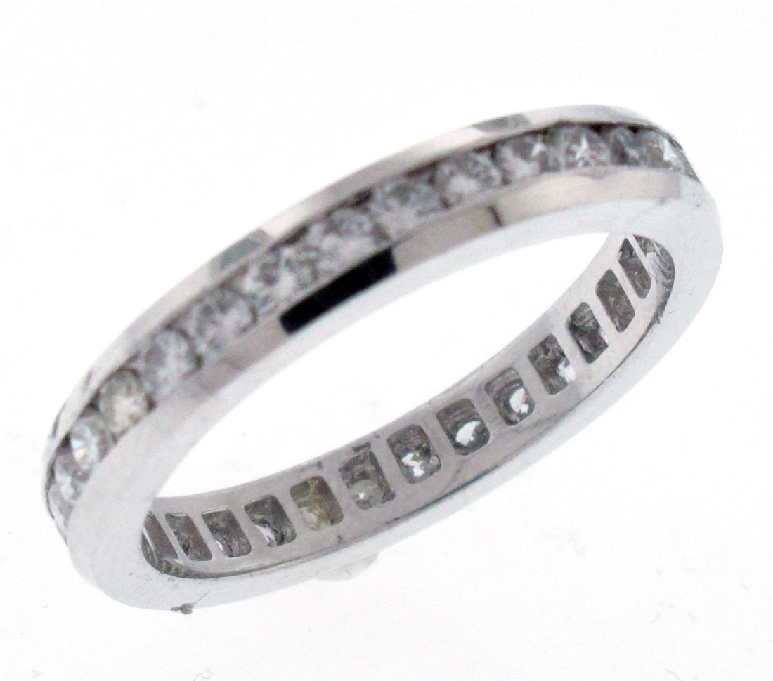Platinum Diamond Eternity Band