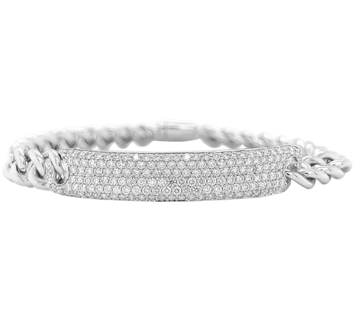 18kt White Gold Diamond Bracelet