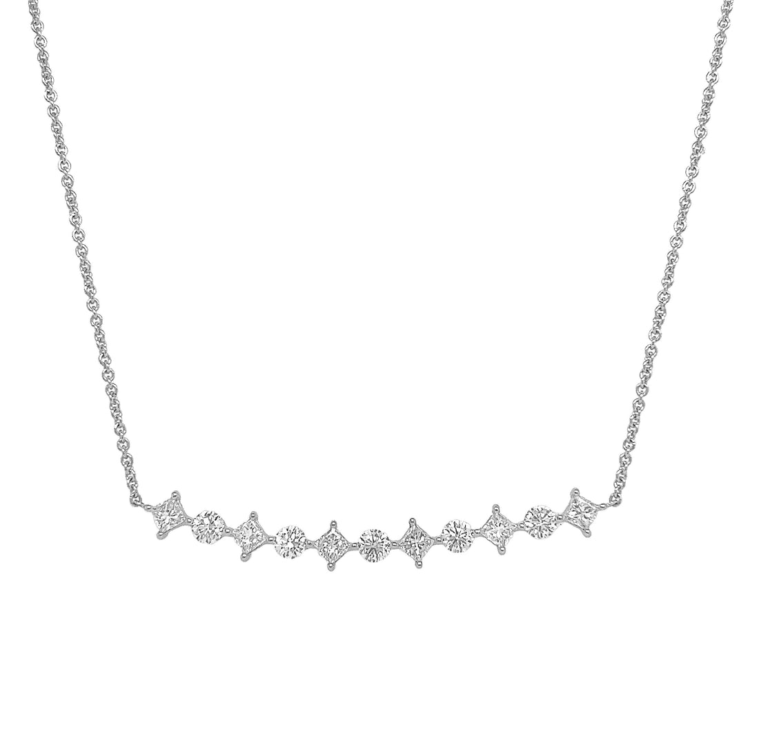 18kt White Gold Diamond Pendant