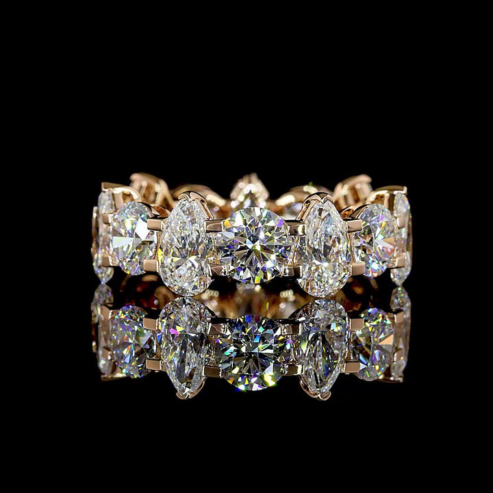 14kt Rose Gold Lab Diamond Eternity Band