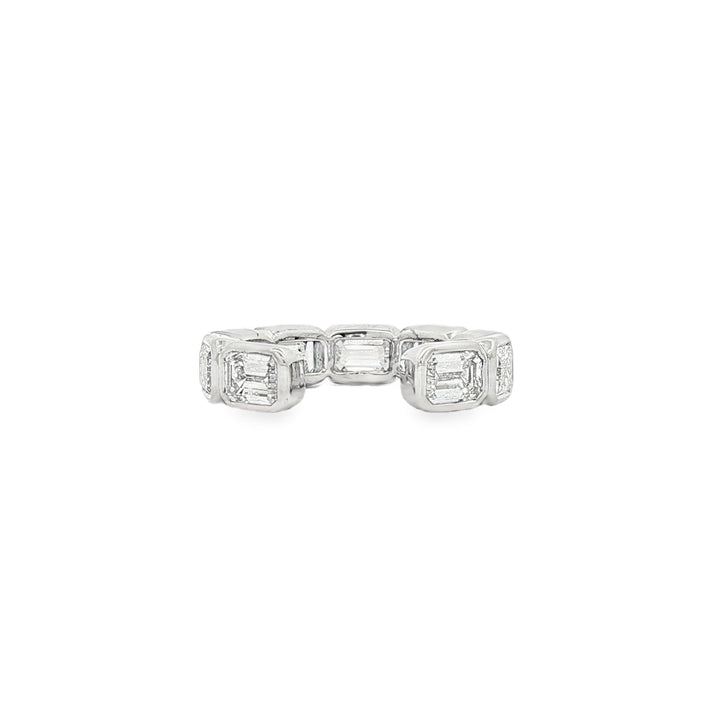 Platinum Lab Diamond Band