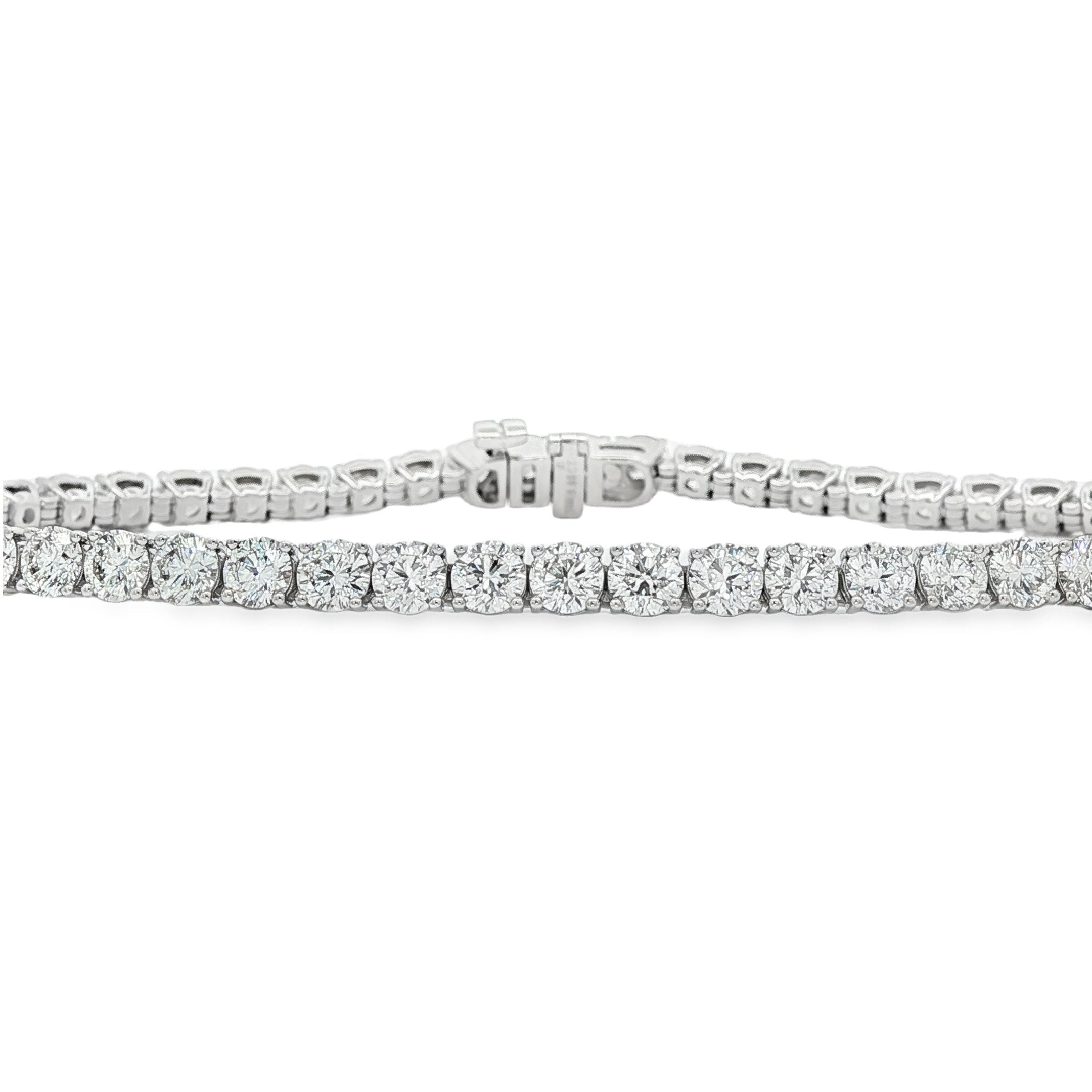 14kt White Gold Diamond Tennis Bracelet
