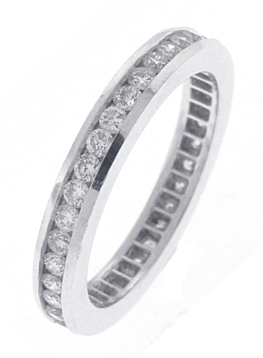 Platinum Diamond Eternity Band