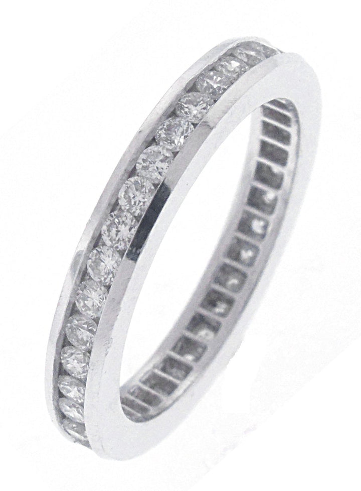 Platinum Diamond Eternity Band