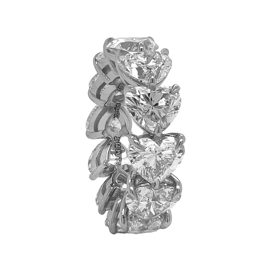 Platinum Lab Diamond Eternity Band