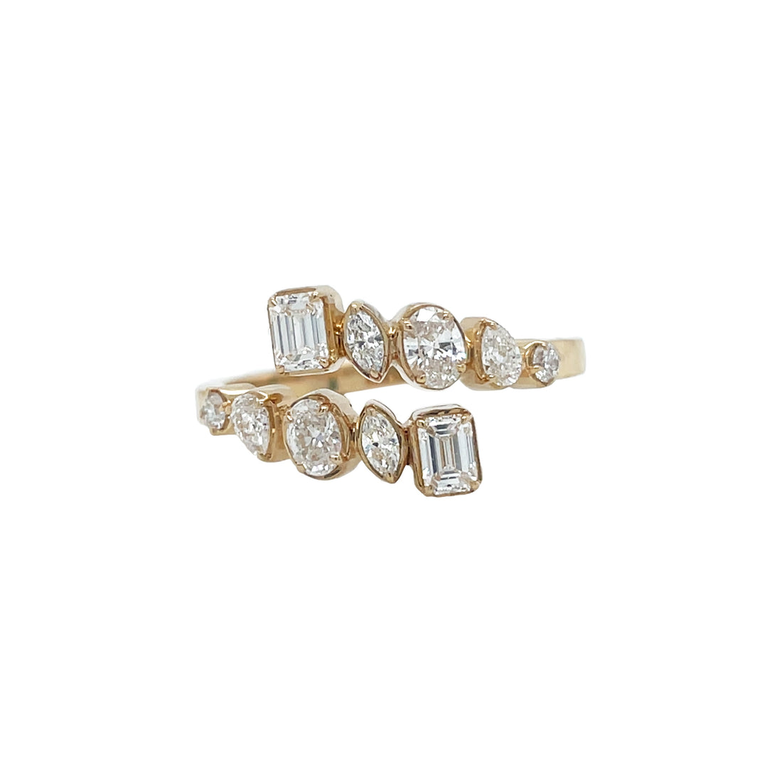 18kt yellow Gold Diamond Ring