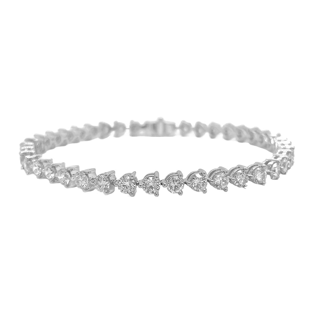 18kt White Gold Diamond Tennis Bracelet