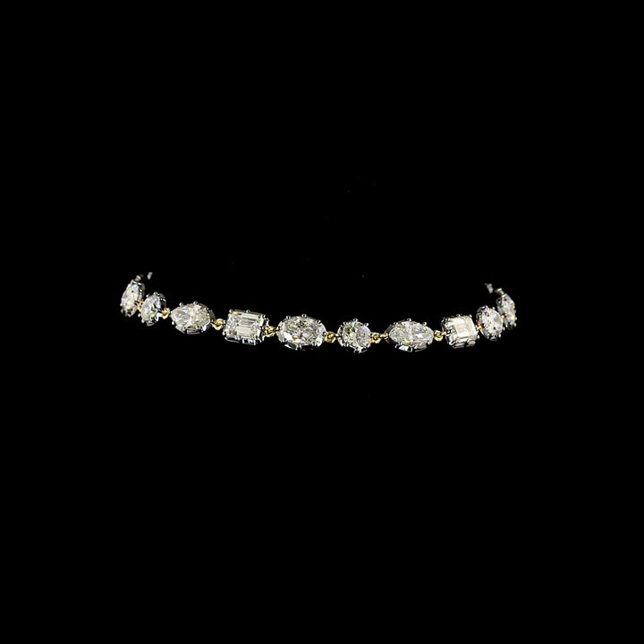14kt Yellow Gold Lab Diamond Bracelet