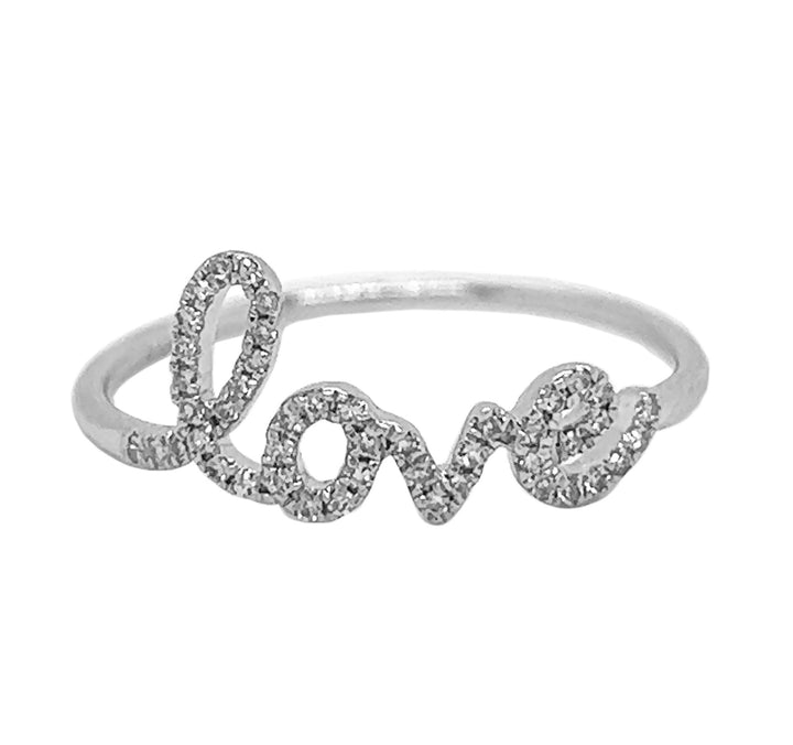 14kt White Gold Diamond Ring