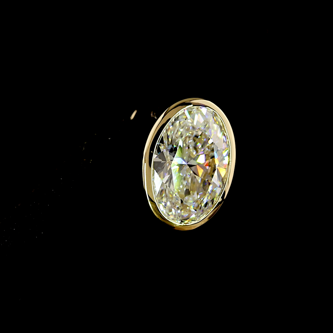 14kt Yellow Gold Lab Diamond Studs