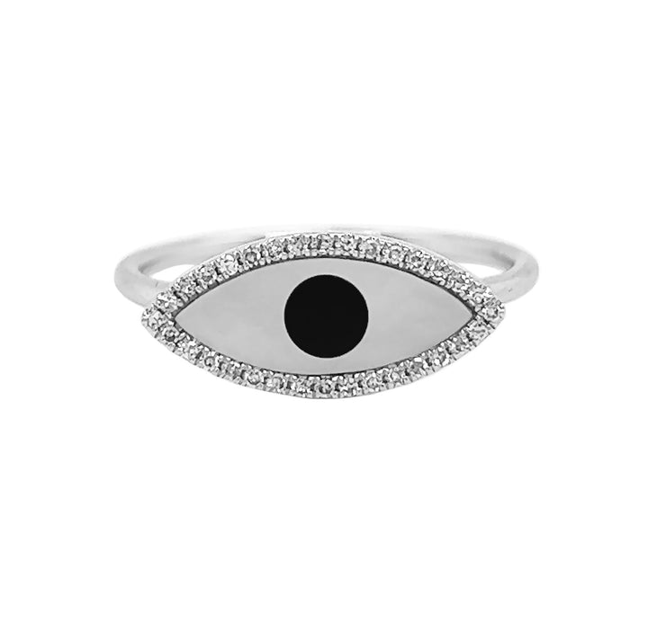 14kt White Gold Diamond Ring