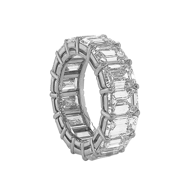 Platinum Diamond Eternity Band