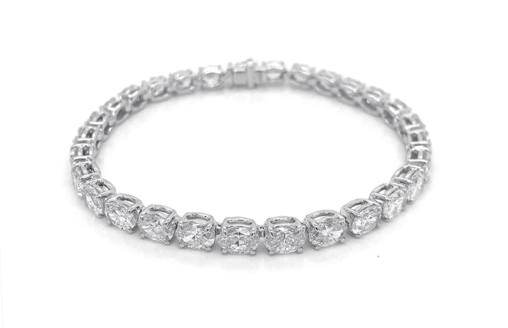 18kt White Gold Diamond Tennis Bracelet