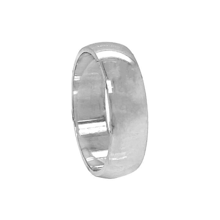 14kt White Gold Wedding Band