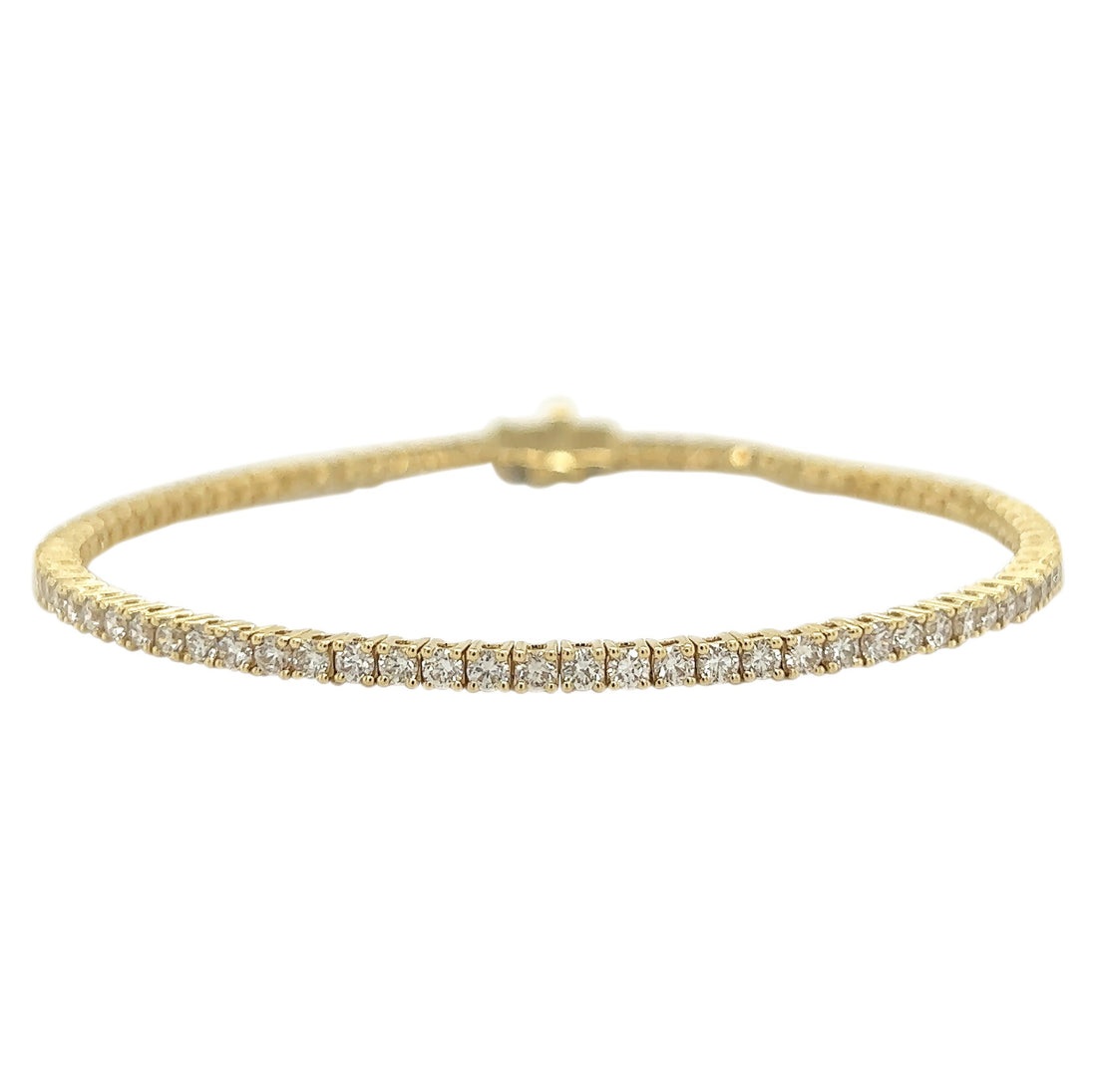 18kt Yellow Gold Diamond Bracelet