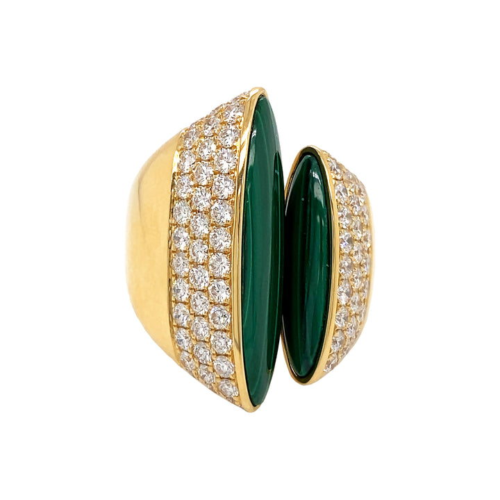 18kt Yellow Gold Diamond Ring