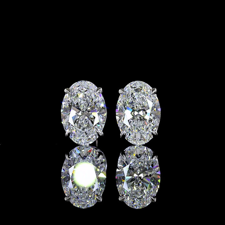 14kt White Gold Lab Diamond Studs