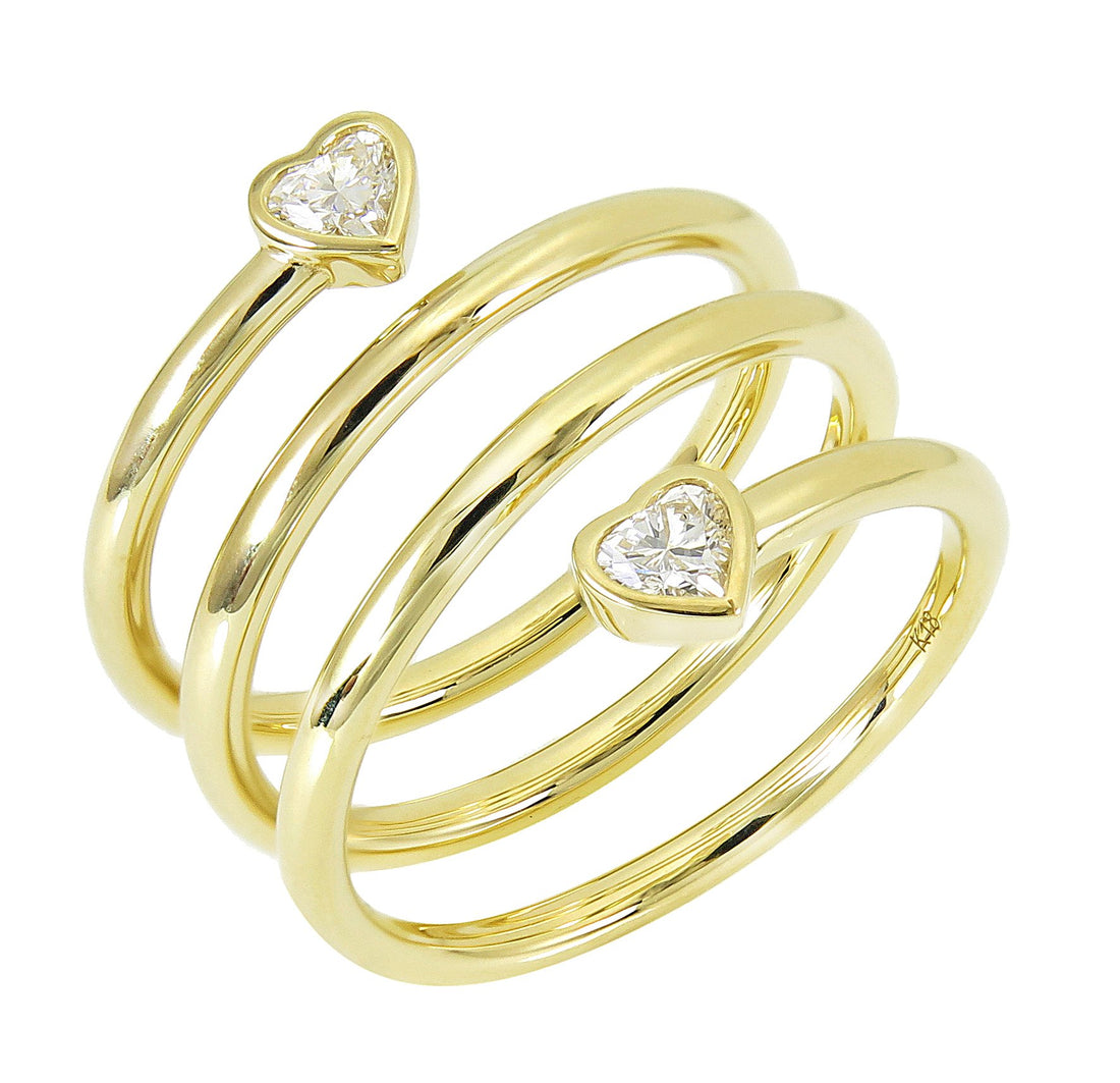 18kt Yellow Gold Diamond Ring