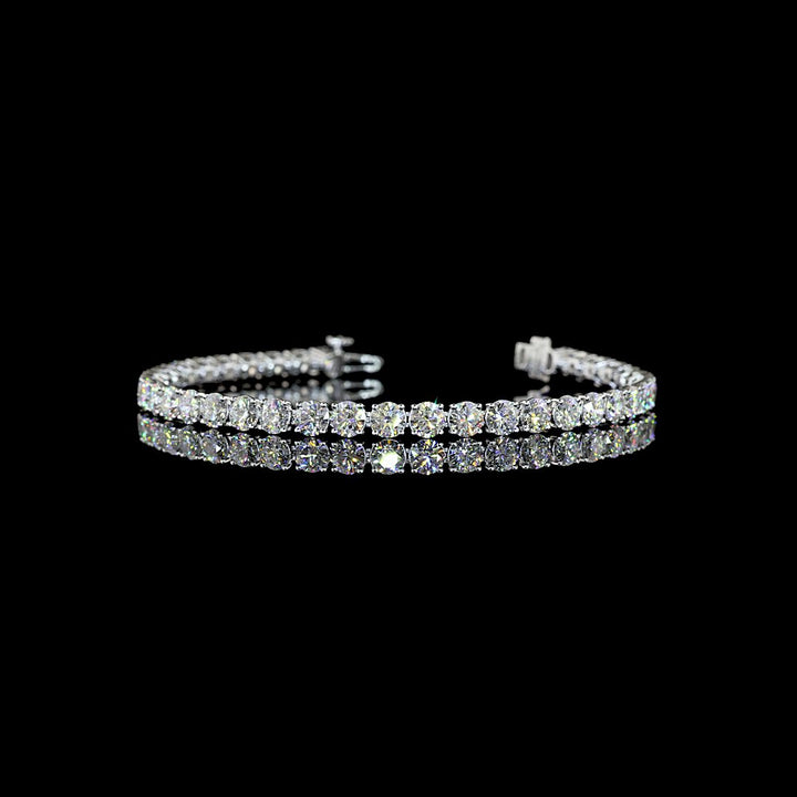 14kt White Gold Lab Diamond Tennis Bracelet