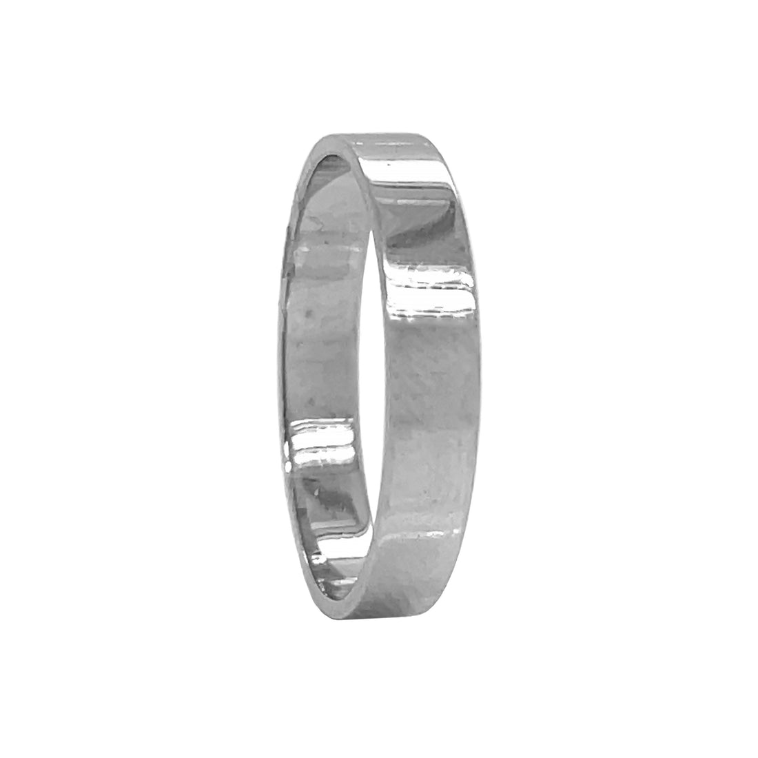 14kt White Gold Wedding Band