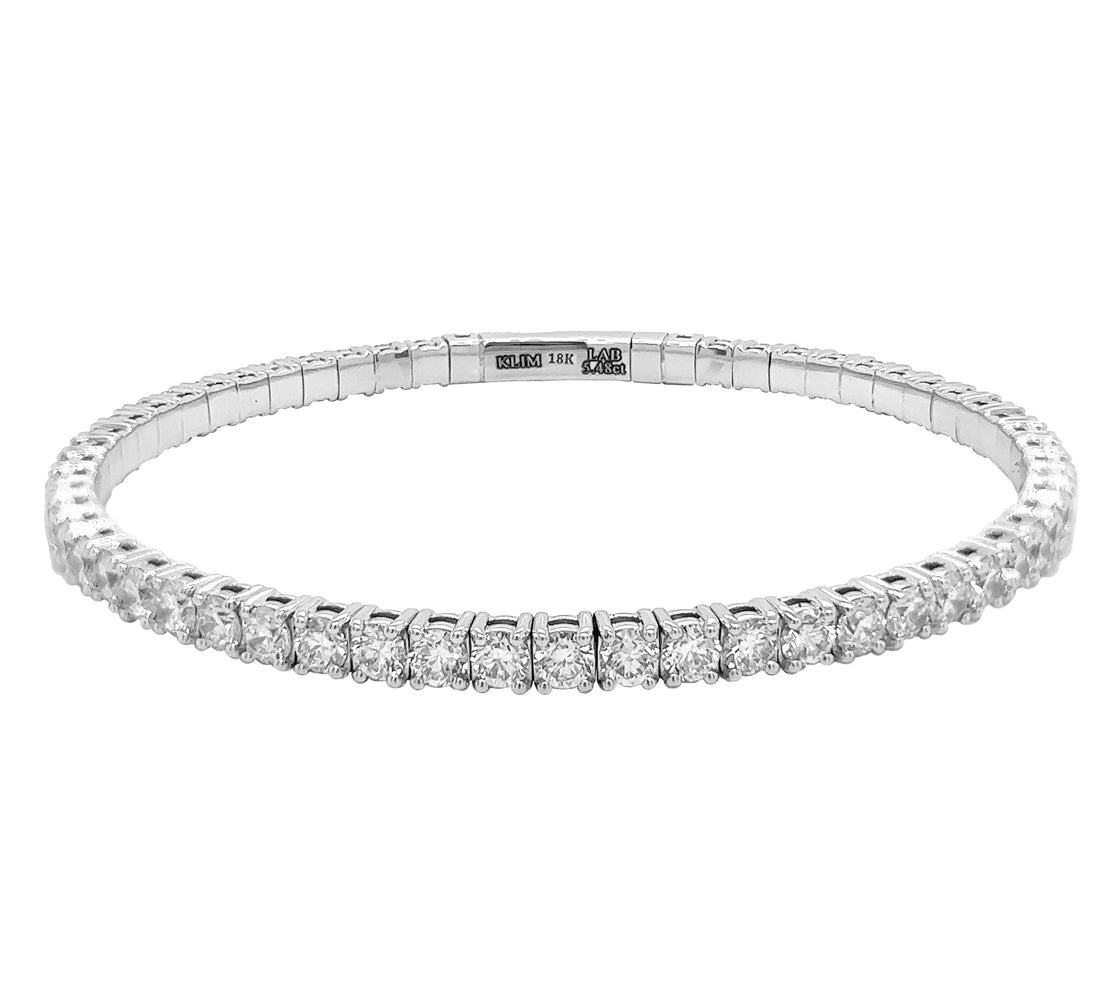 18kt White Gold Diamond Bracelet