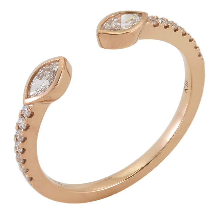 18kt Rose Gold Diamond Ring