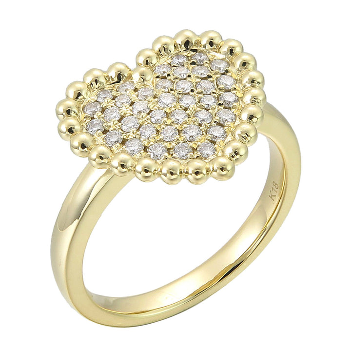 18kt Yellow Gold Diamond Ring
